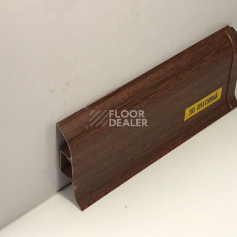 Плинтус Ideal Comfort 55mm Орех темный 293 фото 4 | FLOORDEALER